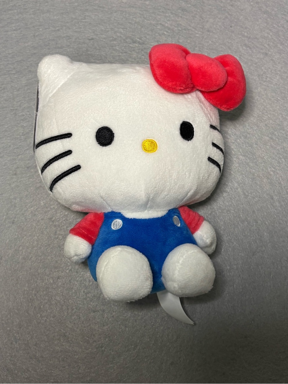 NWT Hello Kitty and Friends Hello Kitty Plush Stuffed Cat Blue Outfit Red Bow